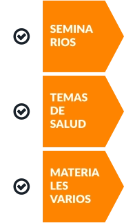 SEMINARIOS TEMAS DE SALUD MATERIALES VARIOS
